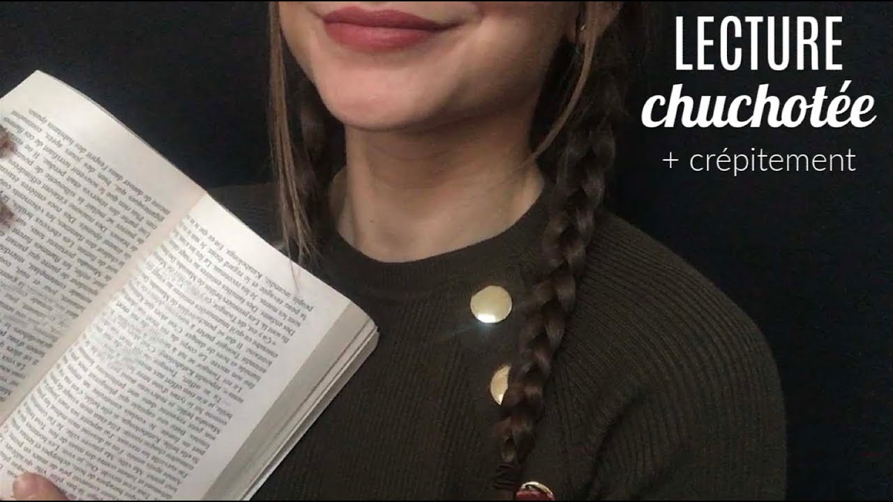 ASMR FR - Lecture chuchotée Conte de Grimm 🍂 (+ crépitement du feu)