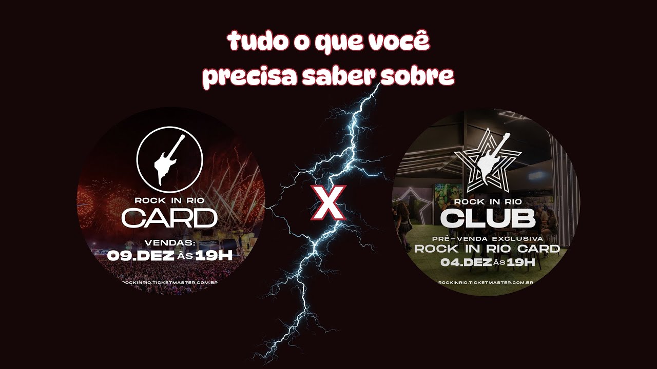 Tudo sobre Rock in Rio Card e Rock in Rio Club 🎸