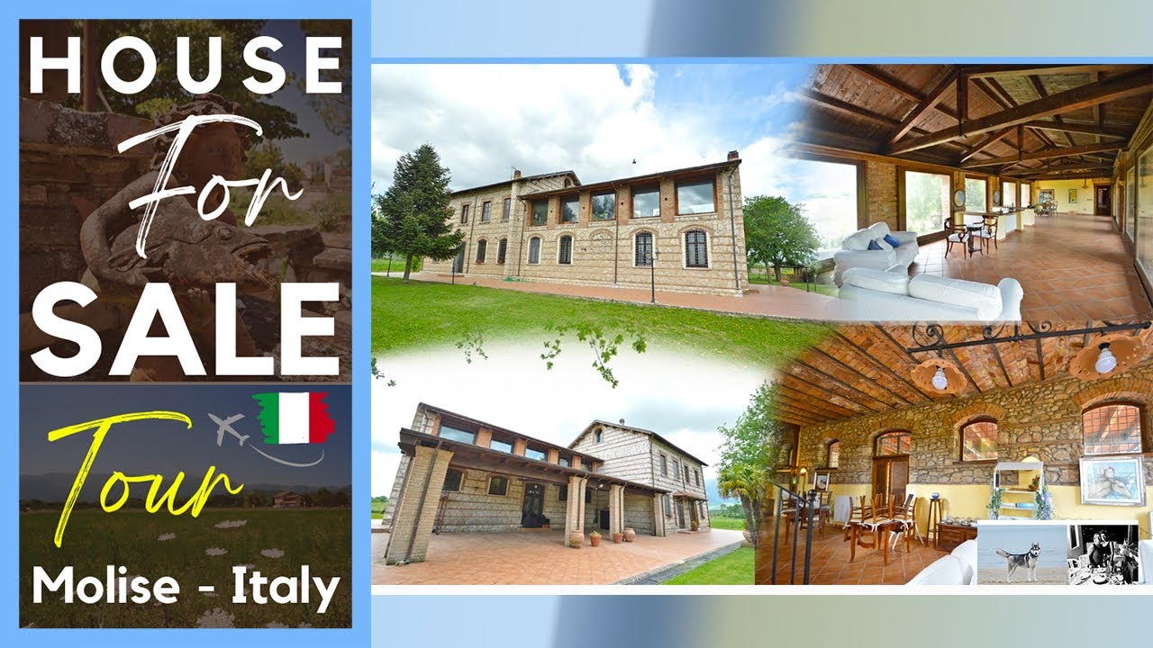 Authentic Old Farmhouse completely built of Stone | Move in Ready Home for Sale in Italian Village
