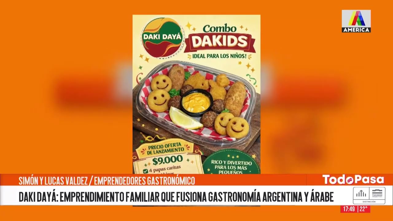 Daki Dayá: emprendimiento familiar que fusiona gastronomía argentina y árabe