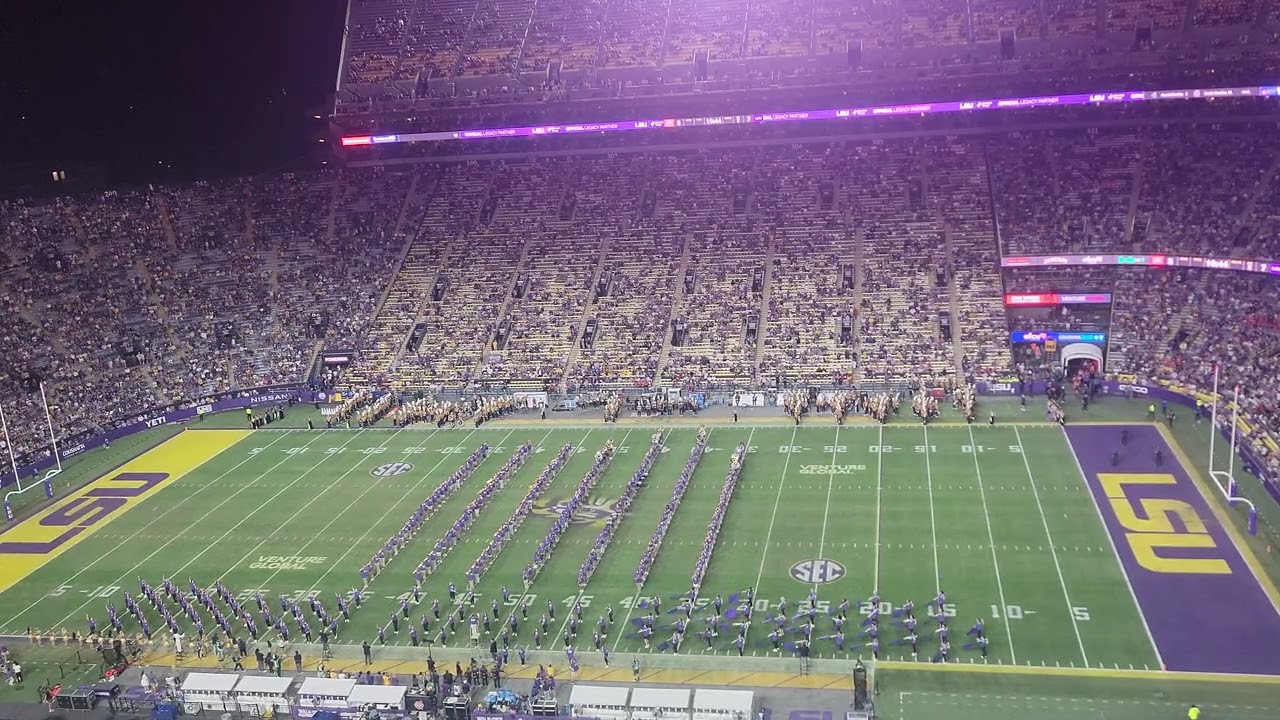 LSU Band and Alumni Band Halftime Show - WKU @ LSU (2025-11-22)