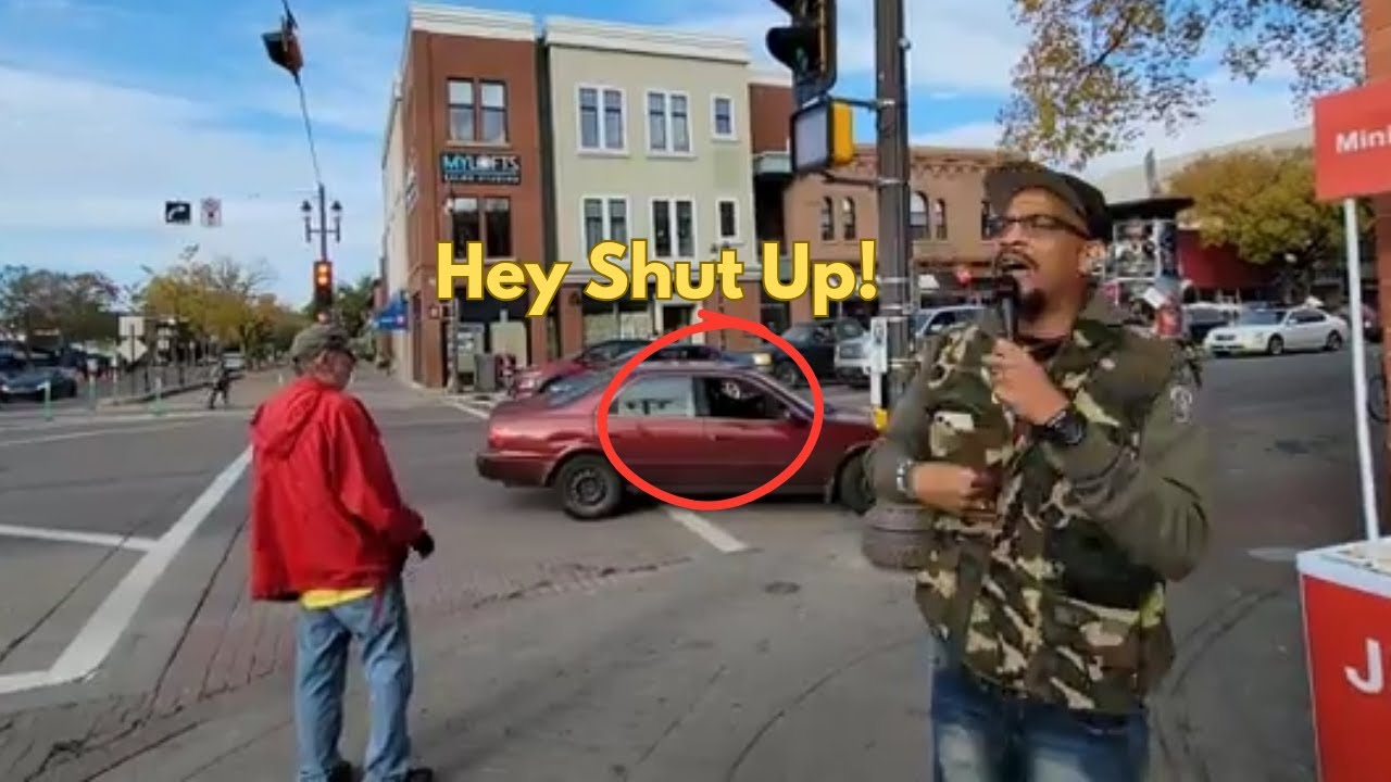 Rabbi confronts Street Preacher