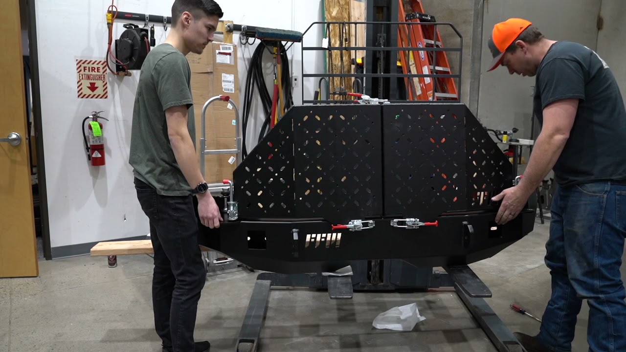 Full Force Metalworks: Rear Aluminum Subaru Bumper Install; with dual swing out