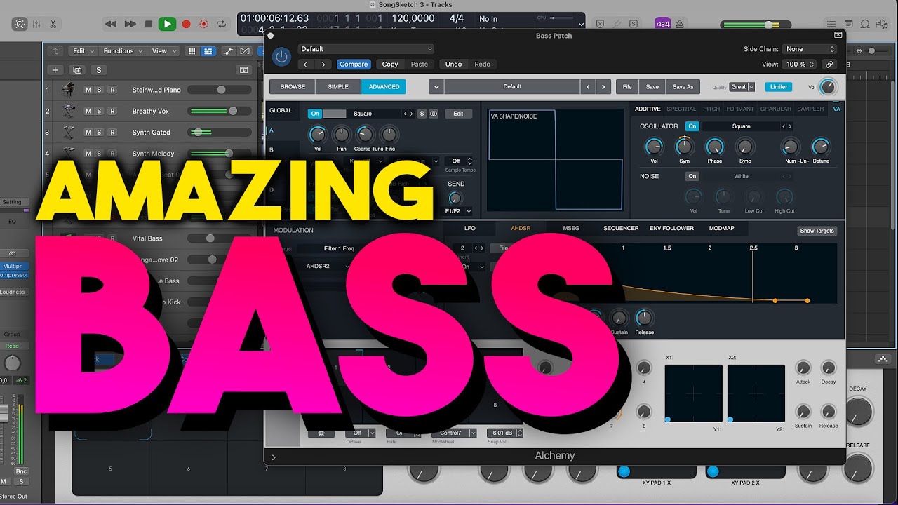 How YOU can make Amazing BASS in Logic Pro X!