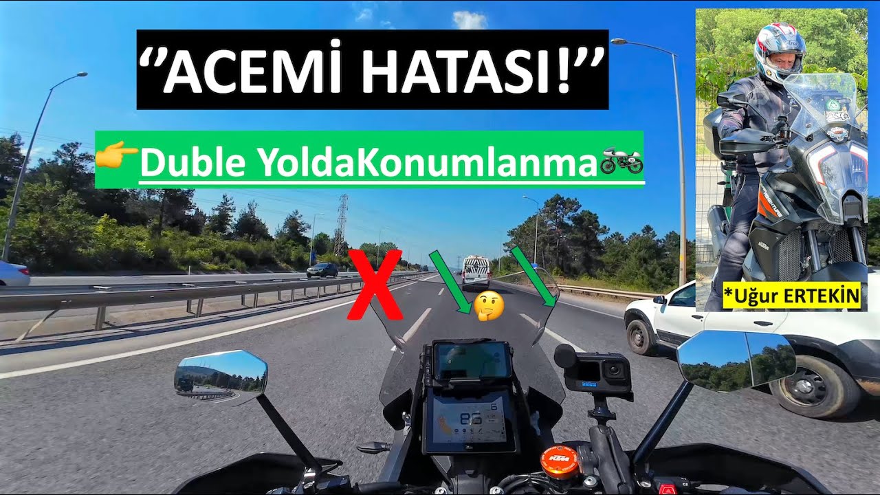 ACEMİ SÜRÜCÜLER İÇİN DUBLE YOLDA DOĞRU KONUMLANMA REHBERİ | İleri Sürüş