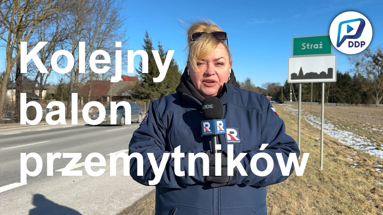 Nielegalne papierosy przemycane są balonami meteorologicznymi