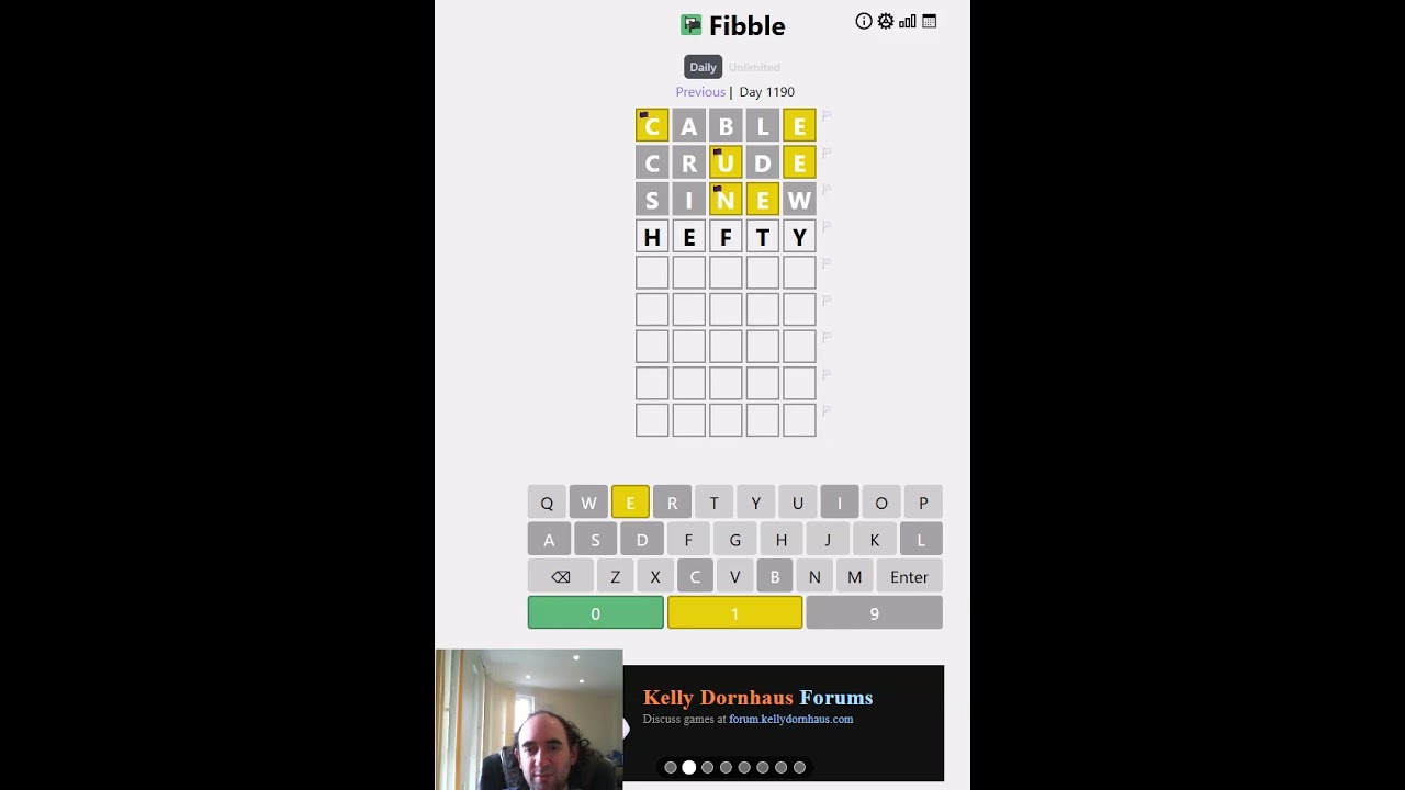 Fibble: Wordle with LIES! (3 July 2025)