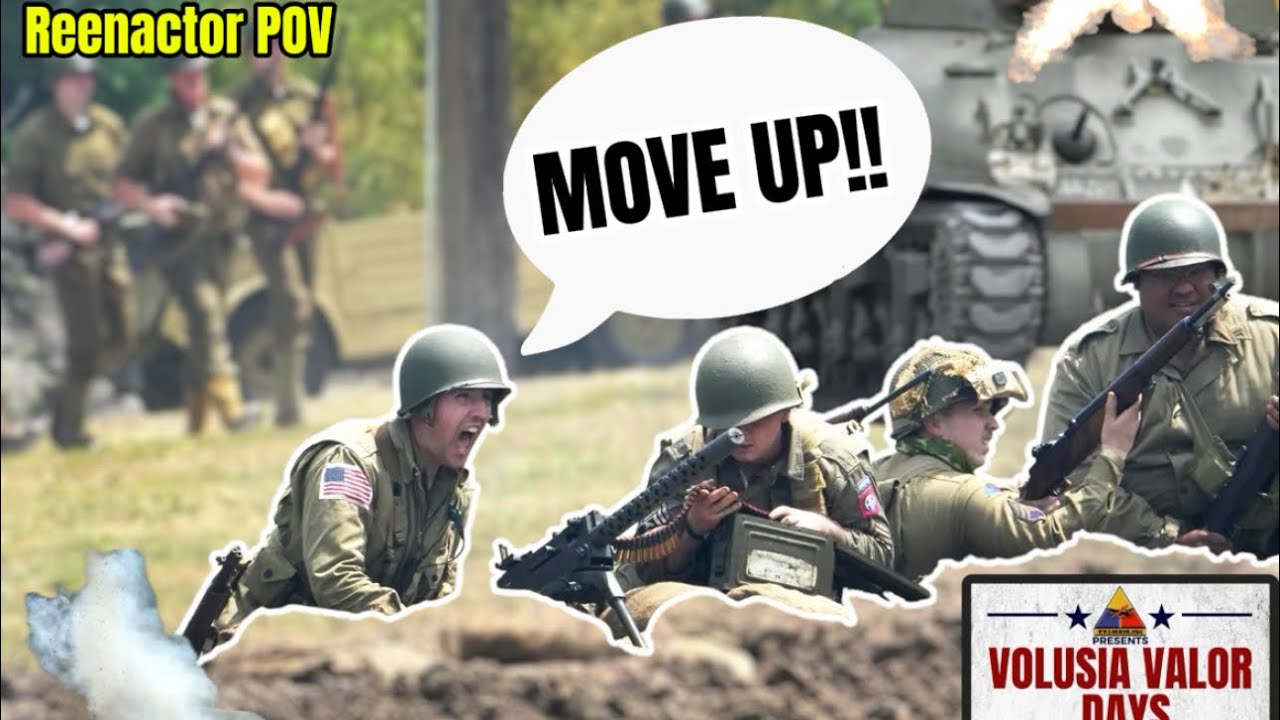 Volusia valor days 2025! | WW2 Armor | EPIC Battle reenactment!!