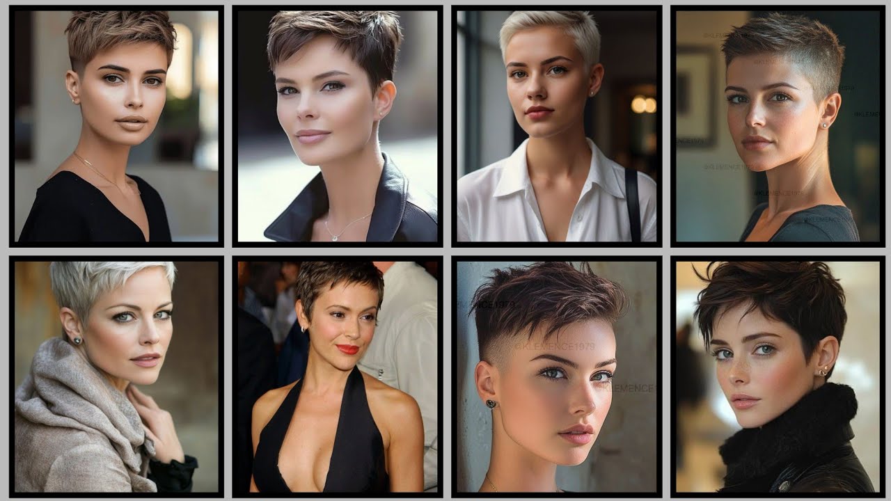 Unique Pixie Cut Style From Classic To Edgy❤️for 2025 