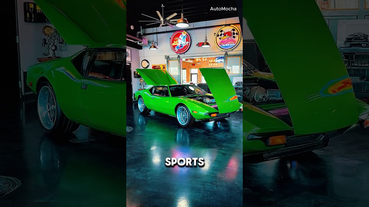 1972 De Tomaso Pantera &ndash; Italian Style with American V8 Power