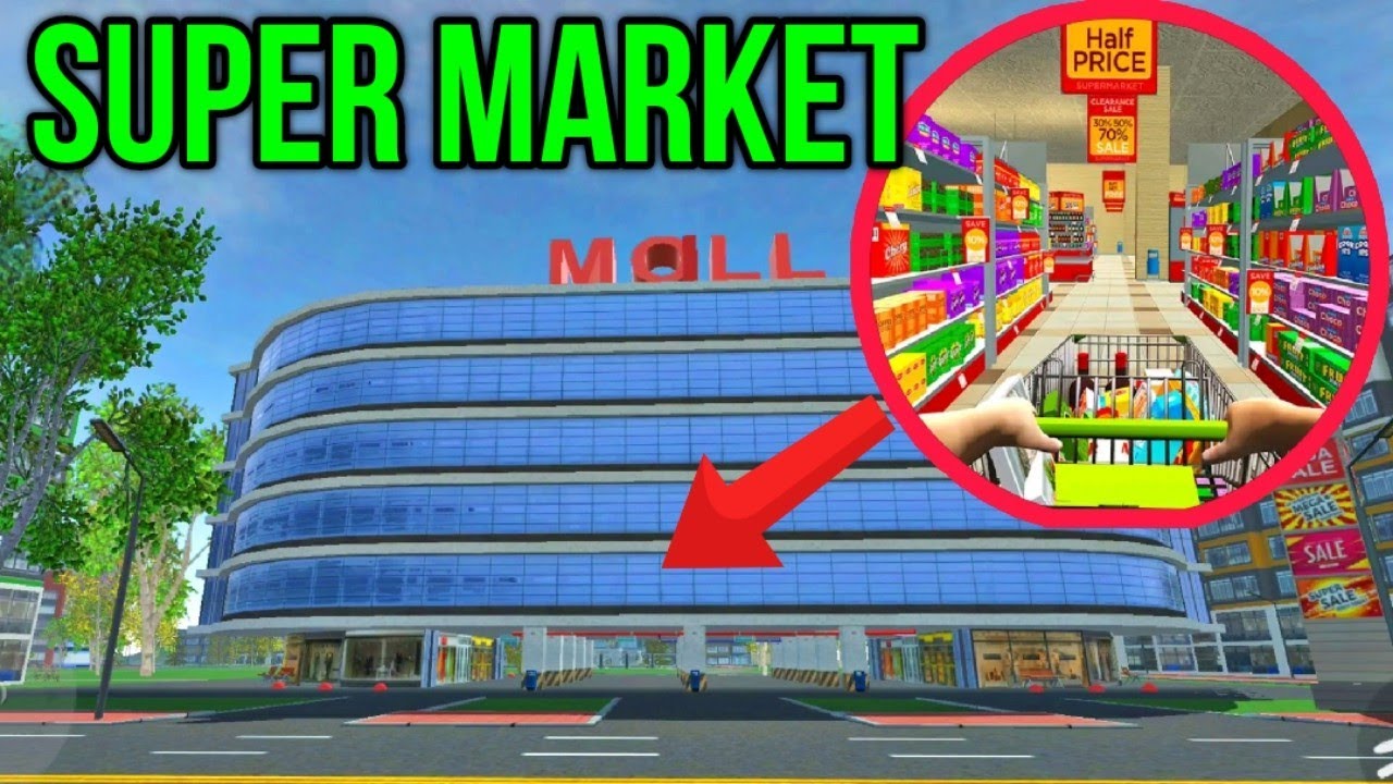 Secret Super Market in Car Simulator 2