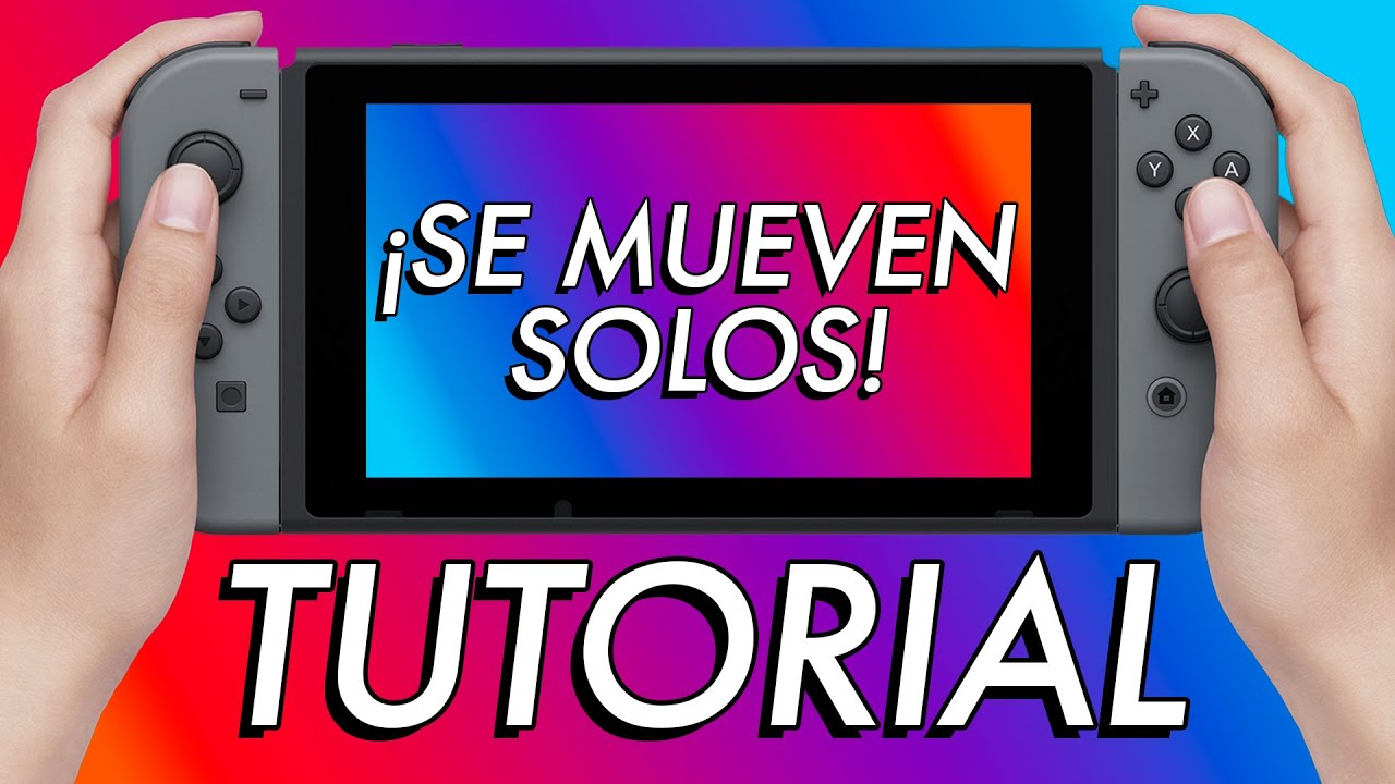 Cómo reparar Joycon que se mueven solos - TUTORIAL - Nintendo Switch
