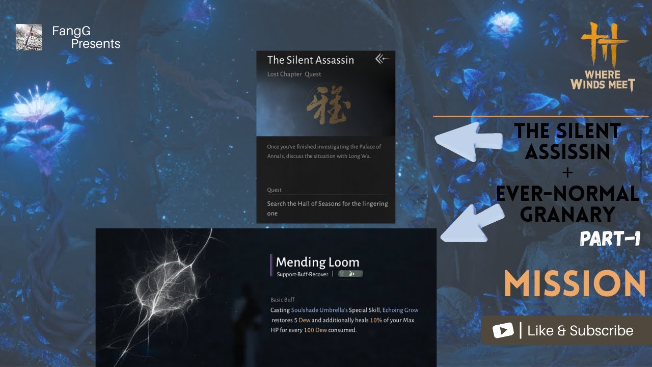 A Silet Assissn + Ever-Normal Granary(Part-1) Walkthrough | 