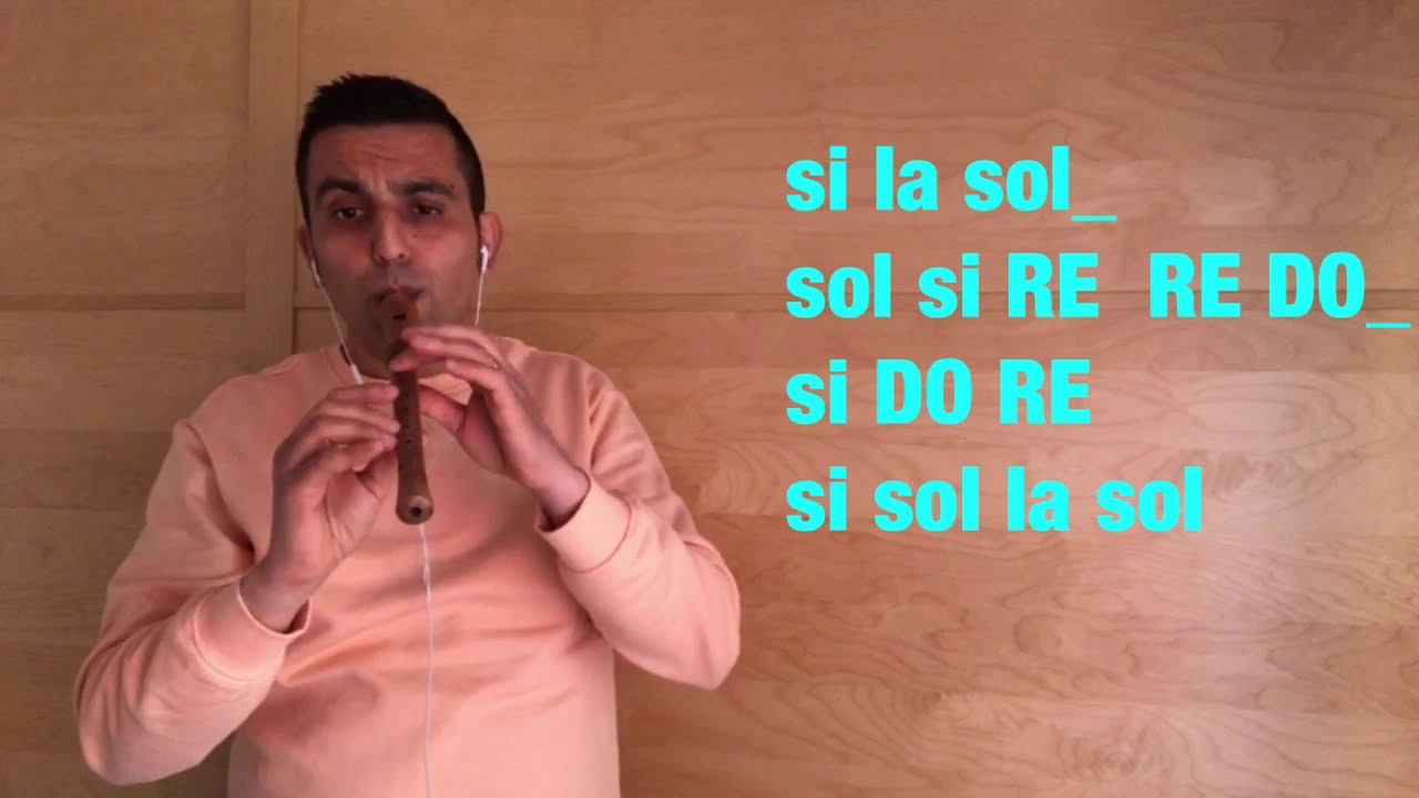 TUTORIAL: When the saints go marching in - flauto dolce - FACILE