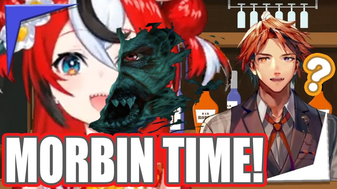 Roberu asks Bae to teach him English, so she teaches him MORBIN TIME 【Hololive + Holostars EngSub】