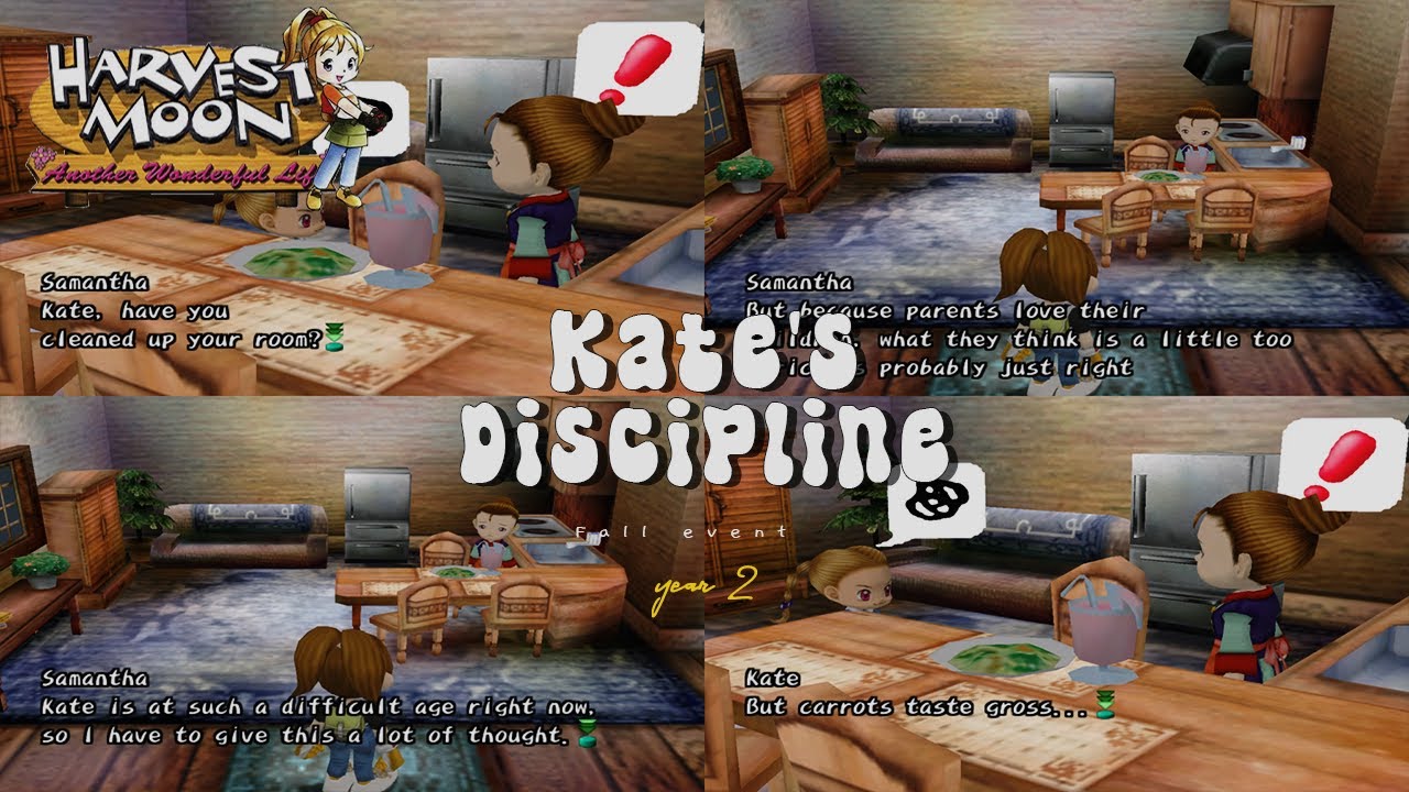 Event Musim Gugur Tahun Kedua - Kedisiplinan Kate di Harvest Moon: Another Wonderful Life