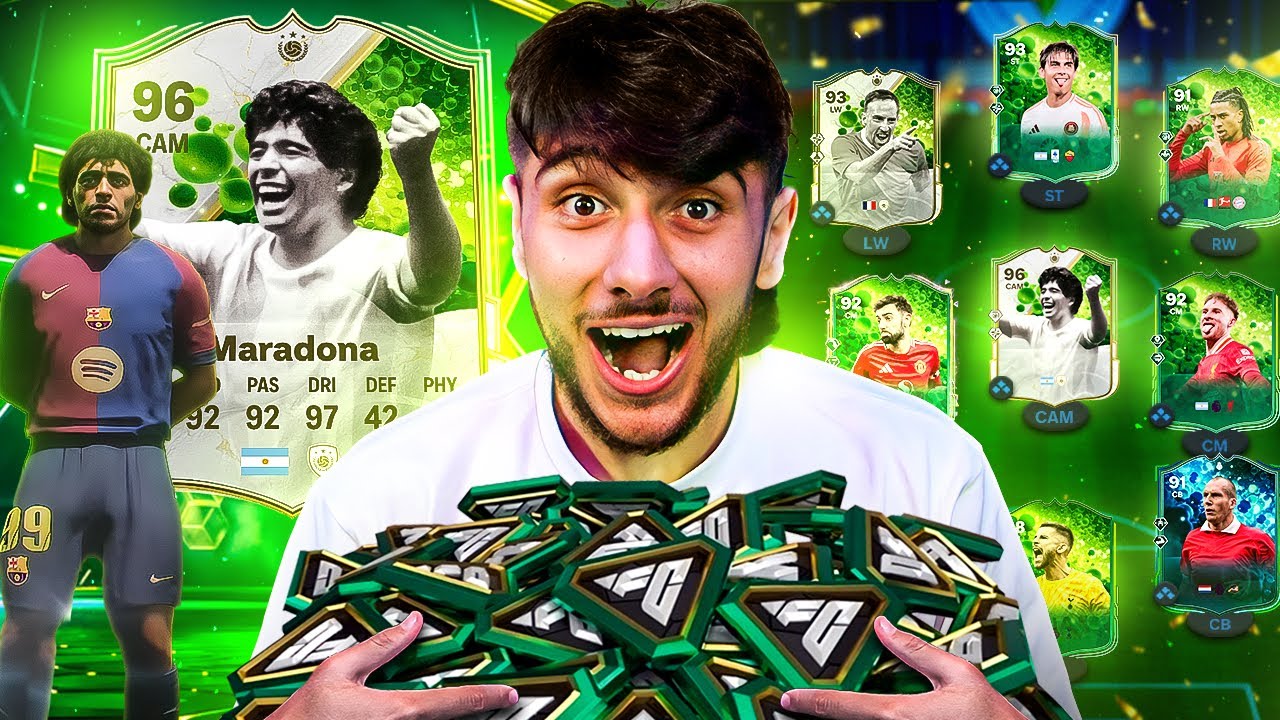 I Used Grassroots Maradona With INSANE Packs!
