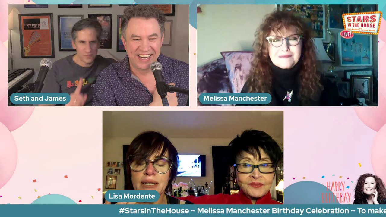 Melissa Manchester Birthday Celebration | Stars in the House, Wednesday 2/17 at 8 PM ET