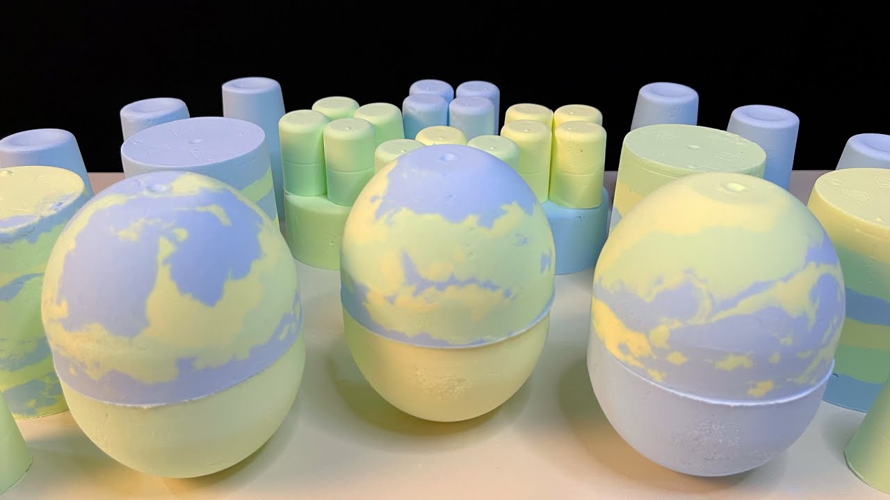Baking soda colors asmr #explore