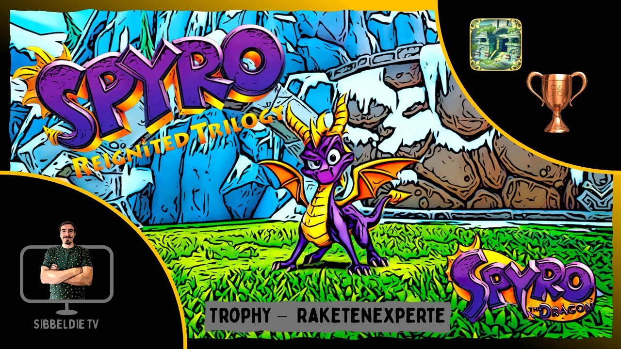 Spyro the Dragon - Trophy - Raketenexperte
