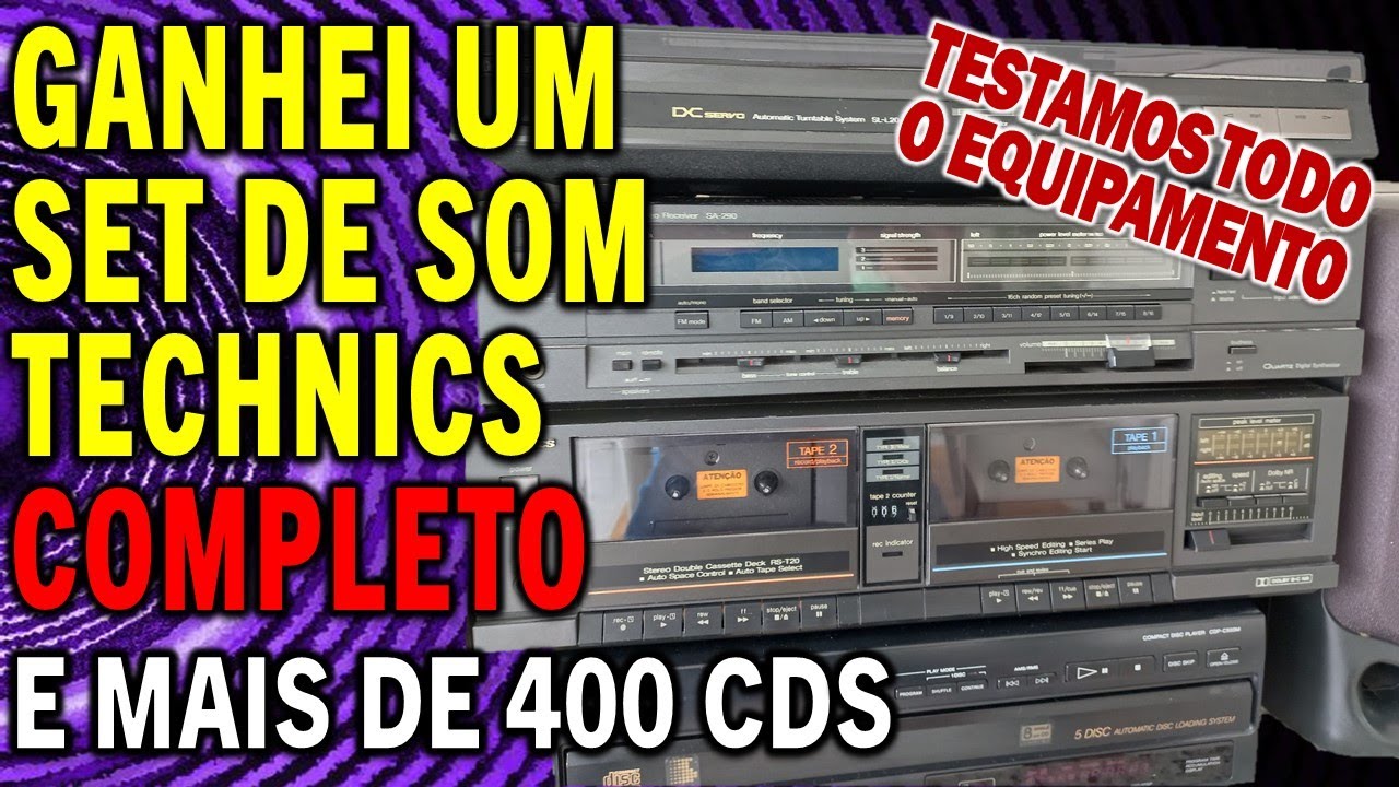 SOM VINTAGE, SET TECHNICS COMPLETO 