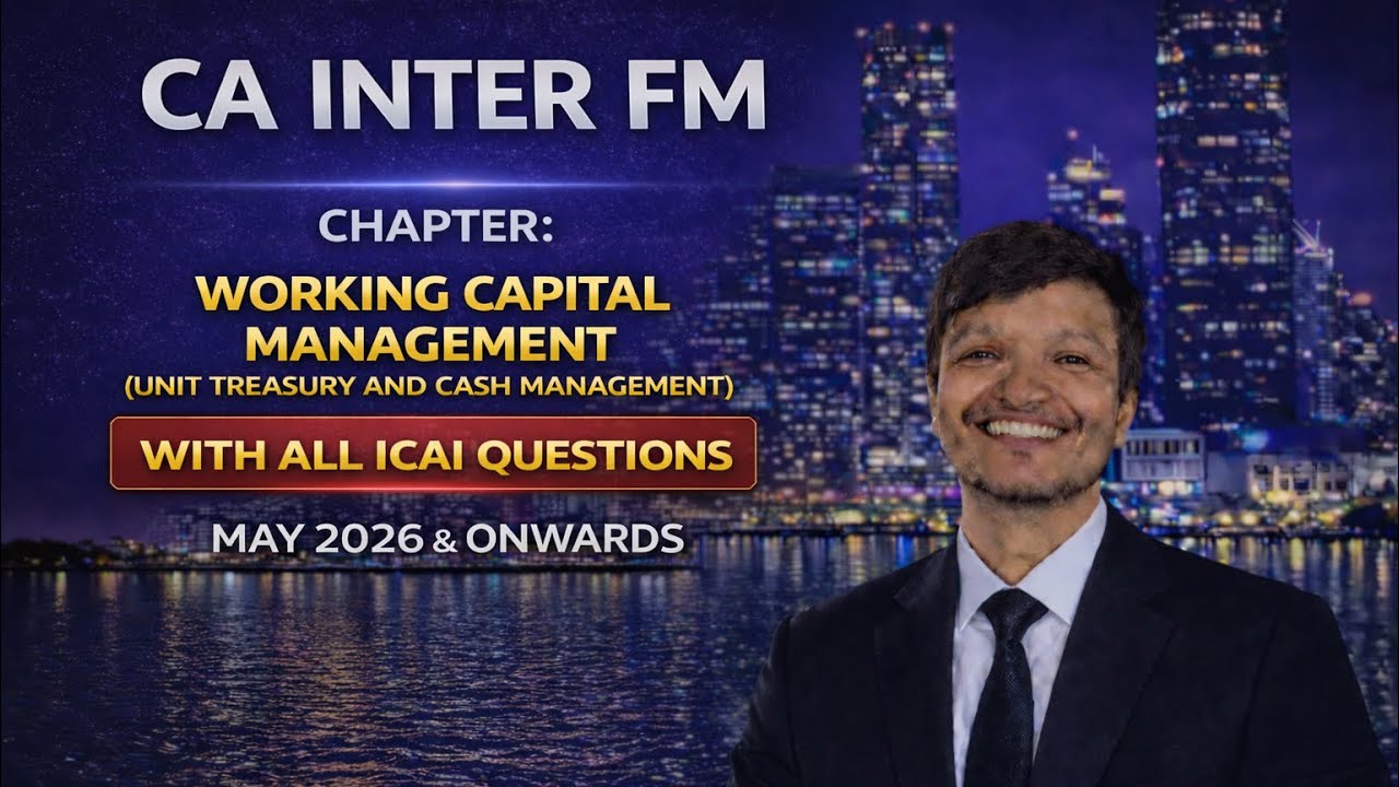 CA INTER FM WORKING CAPITAL MANAGEMENT UNIT TREASURY AND CASH MANAGEMENT 