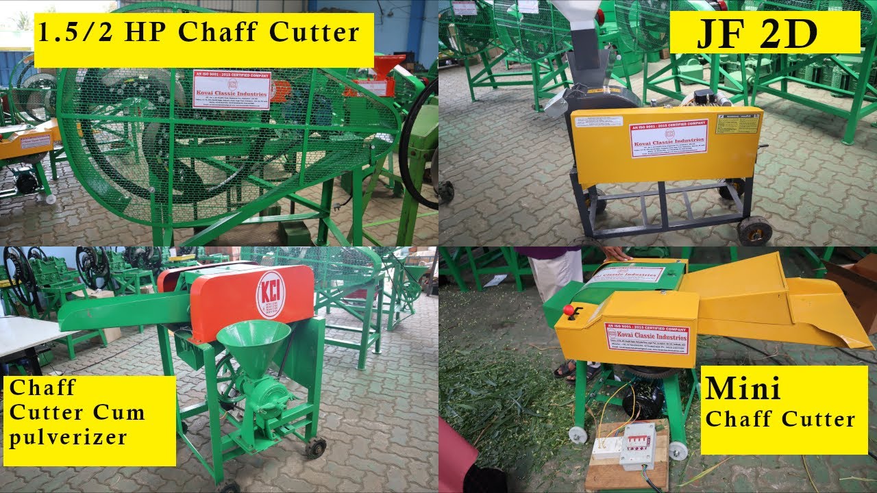 Different Types of Chaff Cutter under a Single Roof by Kovai Classic Industries-8695637456