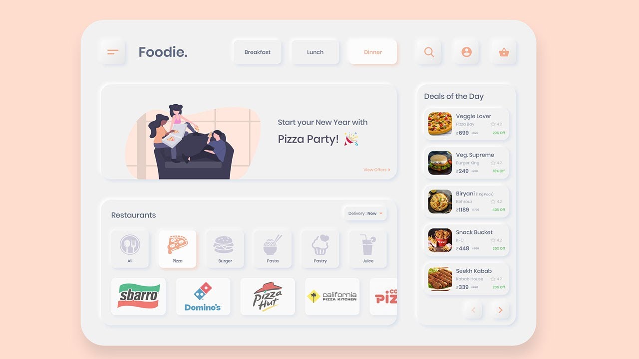 Skeuomorphism Design Concept | JAVA FX