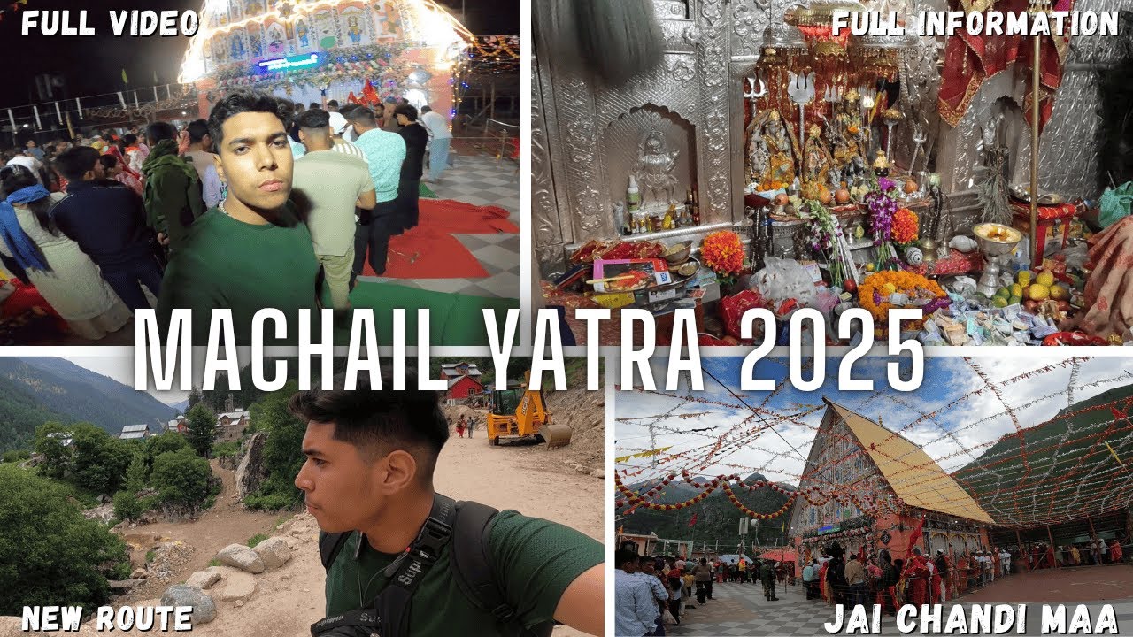 Machail  Mata Yatra 2025 | Jammu to Machail Mata Darshan Full Journey Vlog 🙏🌄