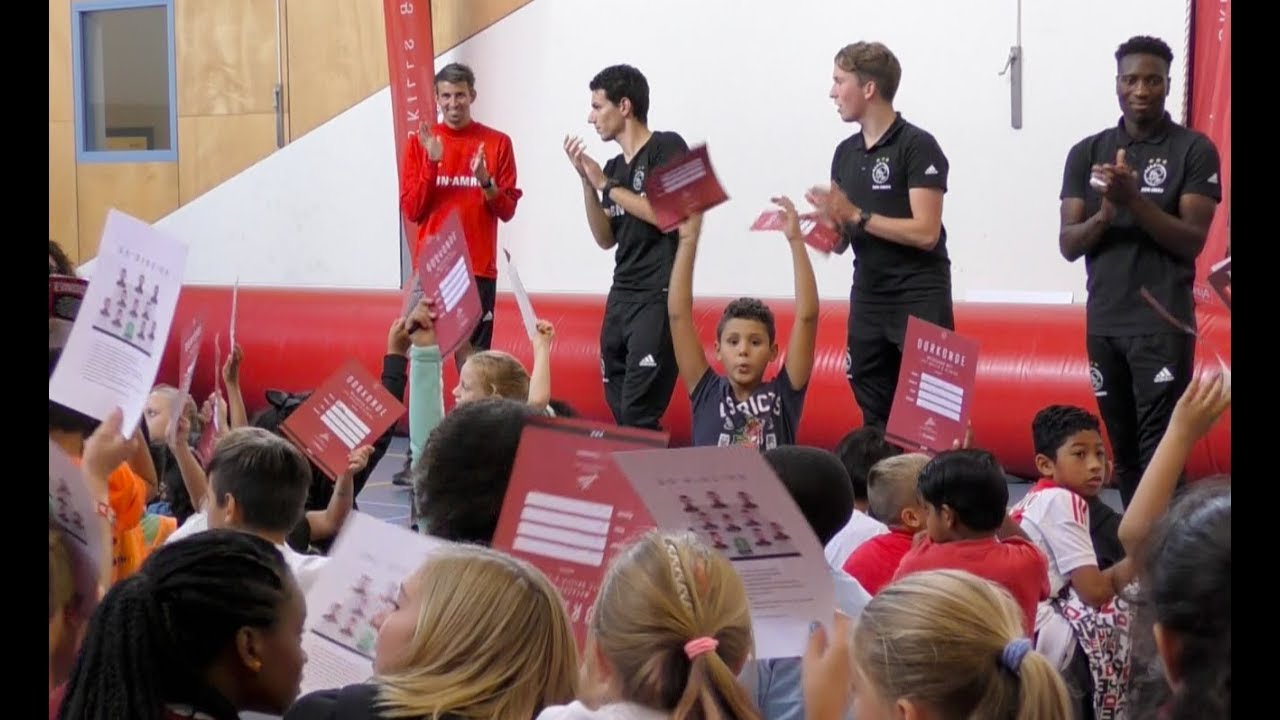 Ajax Life Skills & Clinics op de Caleidoscoop
