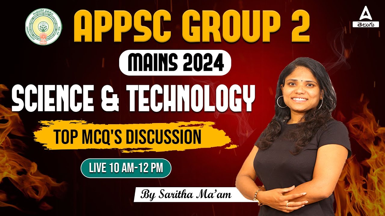 APPSC Group 2 Mains | Group 2 Science And Technology MCQ In Telugu | Adda247 Telugu
