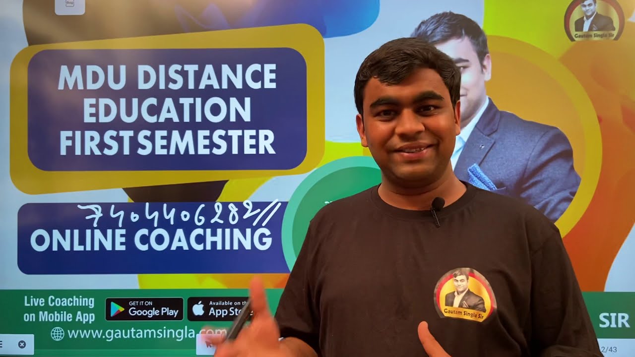 MDU M.Sc. Mathematics New Admission March -2021 and Online Coaching  Helpline:-7404406282