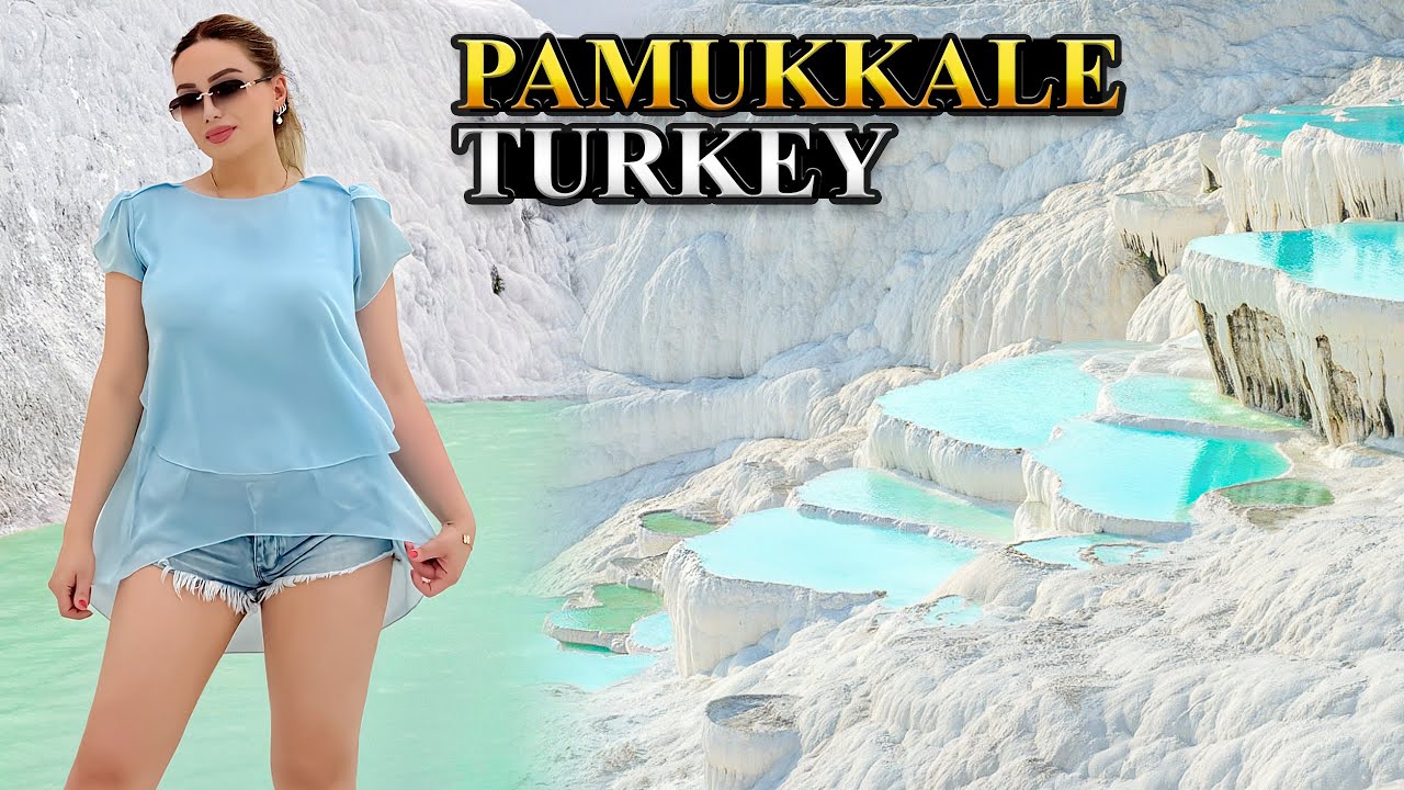 Памуккале Турция 4K Синематик | Исследуем Иераполис &ndash; Путешествуй со мной по лучшим местам