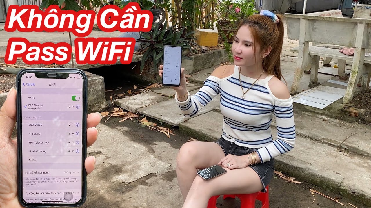 Cách Nhập WIFI Cực Kỳ Đơn Giản Không Cần PASS