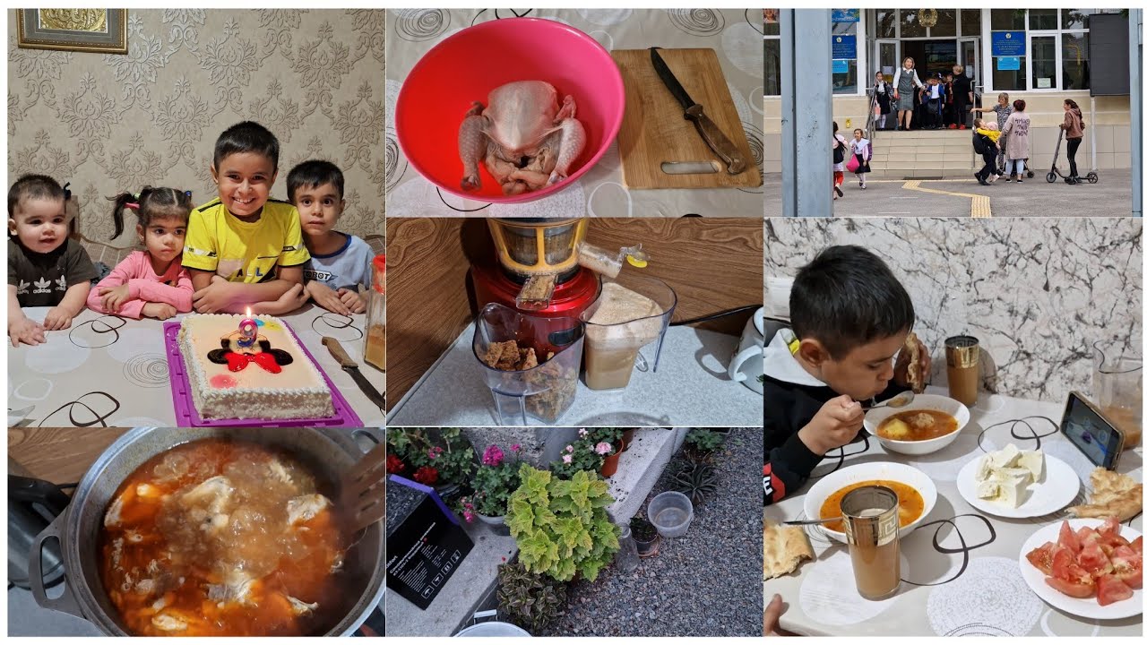 VLOG❗️Günün yemeyi/Neden gec açdım/Kimlər gəlmişdi ad gününə/günlük işlər❗️