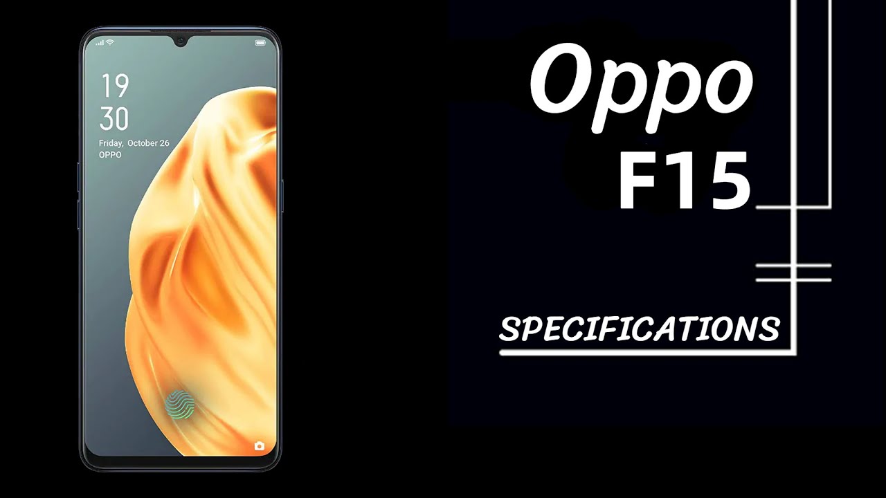 Oppo F15 - Specifications