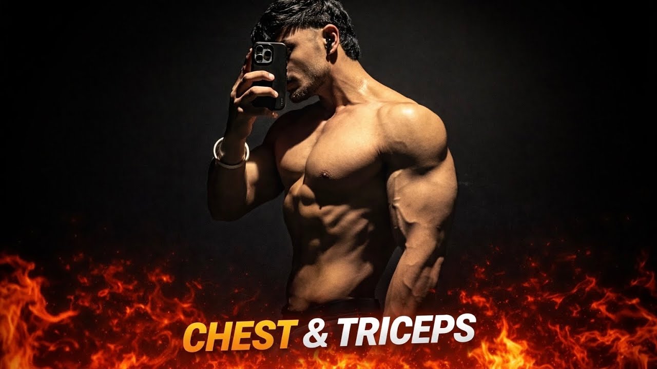 Day 1 | Chest & Triceps Workout | 4 Day Split | Part-1