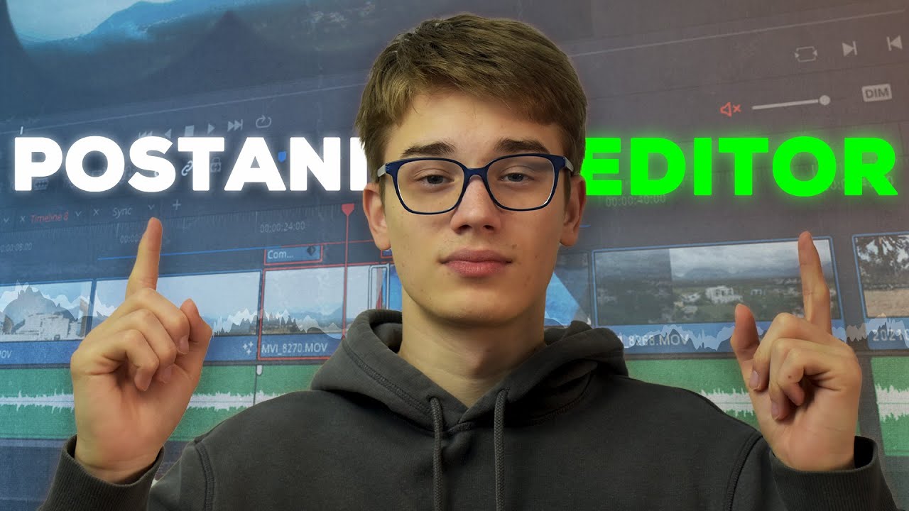 Kako EDITOVATI Video - Nauči Za 10 MINUTA