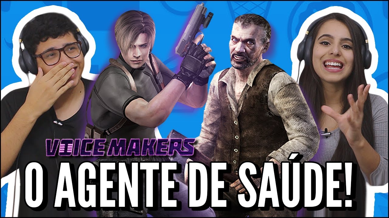 JOVENS REAGEM A  VOICE MAKERS - O AGENTE DE SAÚDE ( RESIDENT EVIL 4)