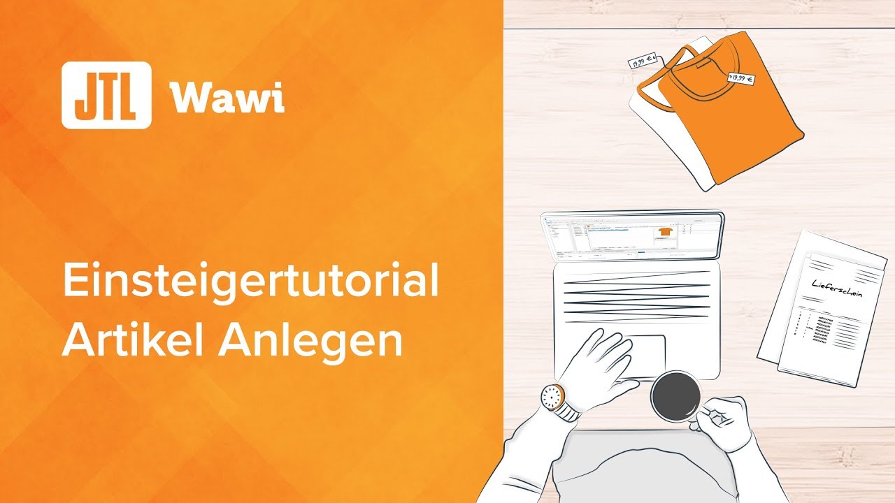 JTL Einsteigertutorial: Artikel anlegen