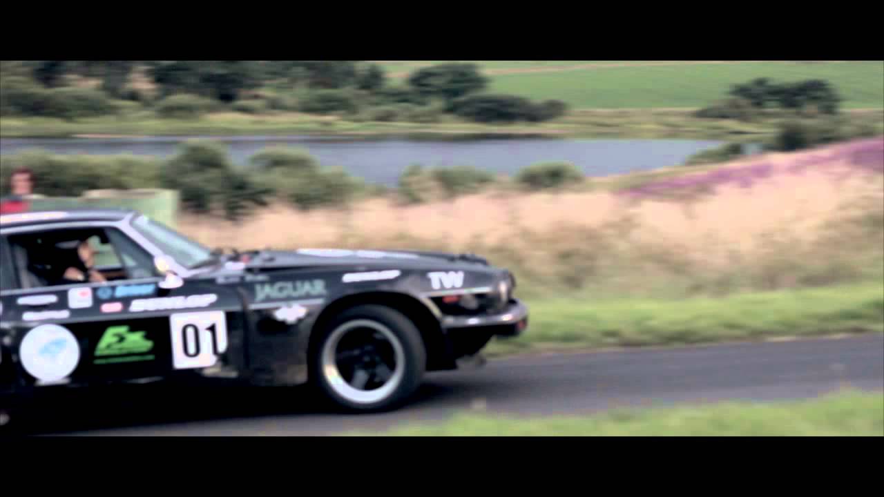 Rust 2 Rome's Jaguar XJS (The Black Pearl) At Forrestburn Hill Climb 2014