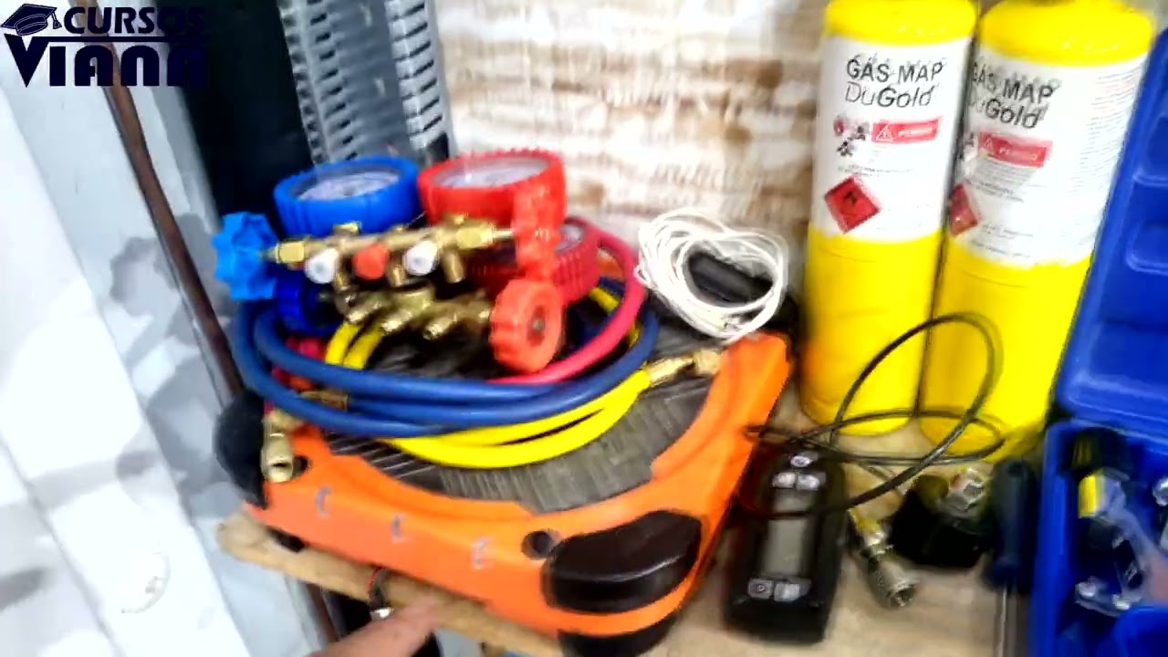 As ferramentas para fazer serviços na refrigeração - Curso de refrigeração
