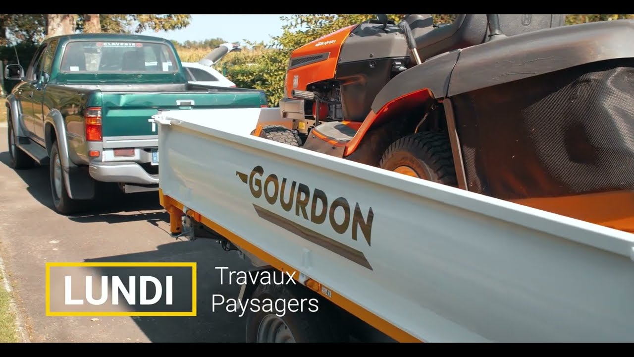 Gourdon przyczepa RB35
