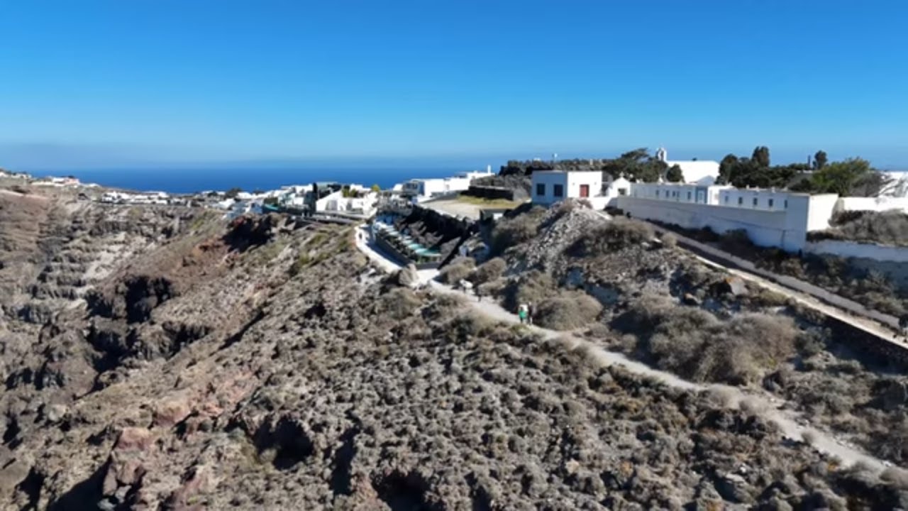 Exploring Santorini: Epic 10km Hike Through Stunning Greek Landscapes