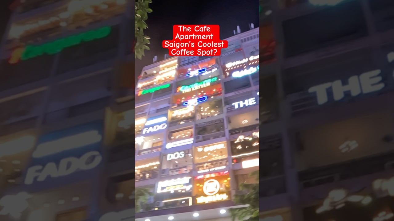 The Cafe Apartment Saigon&rsquo;s Coolest Coffee Spot? #saigon #hochiminhcity #vietnam #travel #cafe