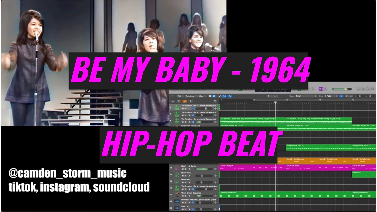 Be My Baby -1964 - Hip Hop Beat (FULL)