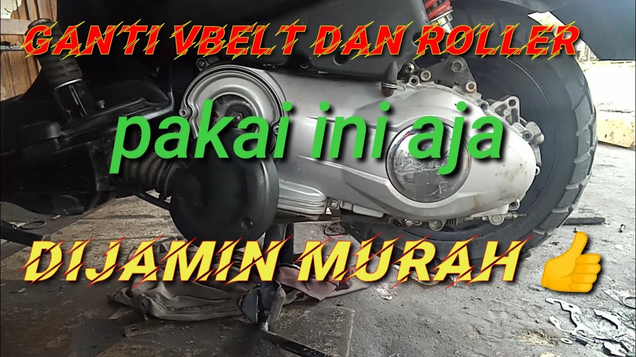 persamaan vbelt dan roller Vespa matic @cmc86jiayo40