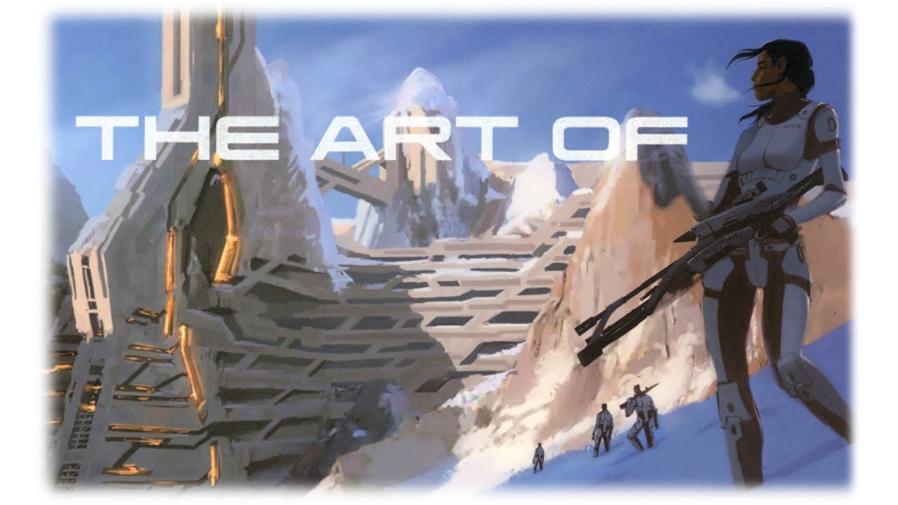 Artbook Flip Through - The Art of Mass Effect 1! Just for you!