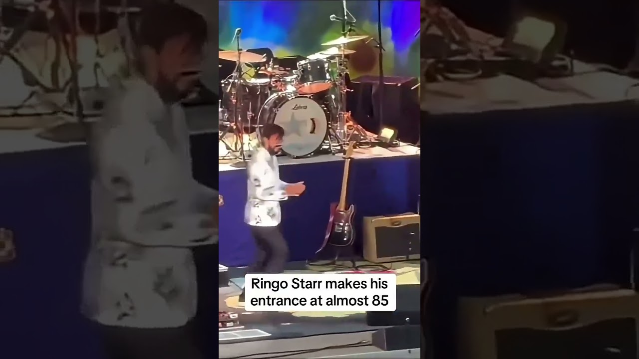 Ringo Starr still moving like a kid at 85!!! 