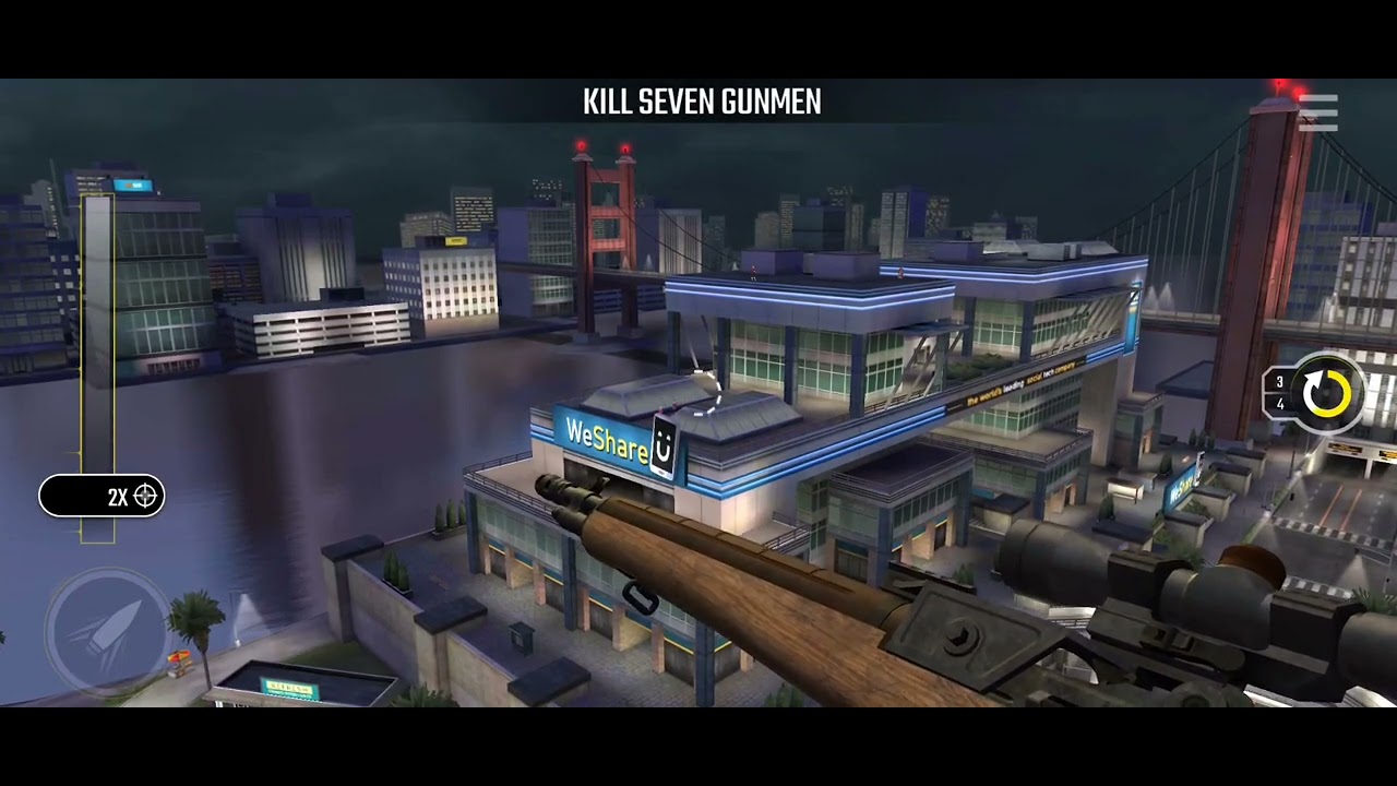 Pure Sniper Z16 Mission 8 Anti-Social Media Kill Seven Gunmen